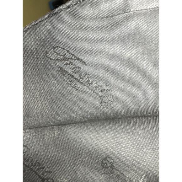 Y2k vintage pebble black leather FOSSIL Satchel PURSE handbag/tote #ZB9061 - Picture 9 of 9